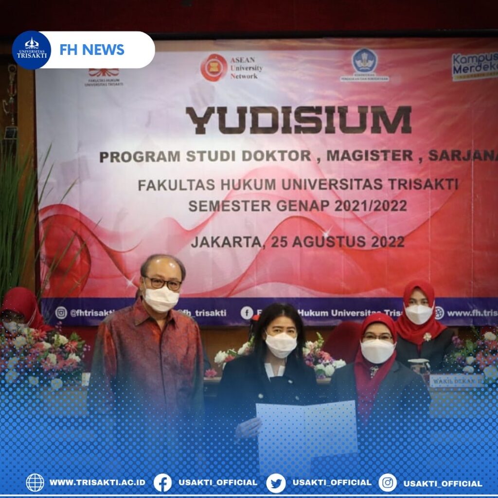 Yudisium Program Studi Doktor Ilmu Hukum Magister Ilmu Hukum Sarjana Ilmu Hukum Fakultas Hukum Yudisium Program Studi Doktor Ilmu Hukum Magister Ilmu Hukum Sarjana Ilmu Hukum Fakultas Hukum