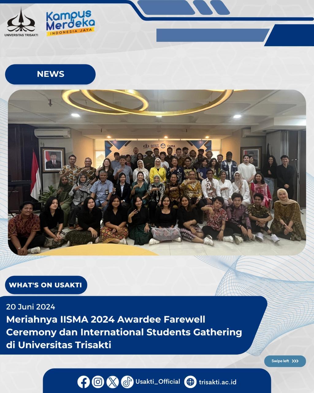 The Enthusiasm of the IISMA 2024 Awardee Farewell Ceremony and ...